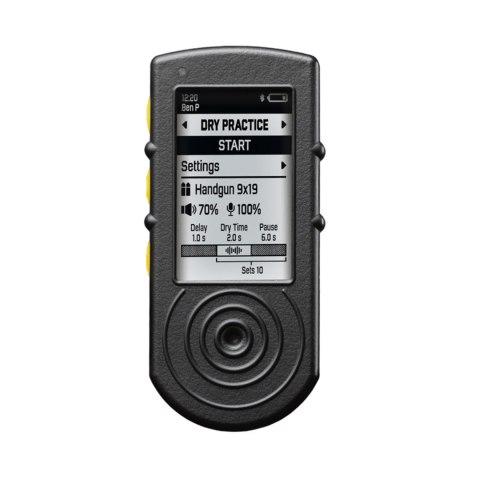 Timer strzelecki Shooters Global Shot Timer 2 z uchwytem U-grip Shooters Global