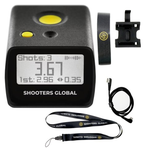 Timer strzelecki Shooters Global Shot Timer Go quick release Shooters Global