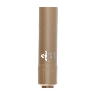 Tłumik do broni myśliwskiej Gomander Hunter II OB 8 mm M15x1 FDE Gomander