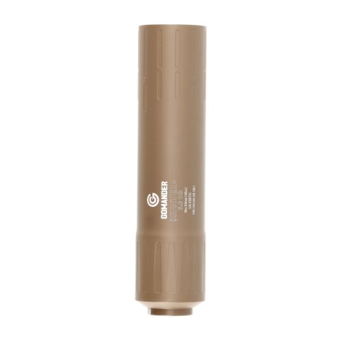 Tłumik do broni myśliwskiej Gomander Hunter II OB 8 mm M15x1 FDE Gomander