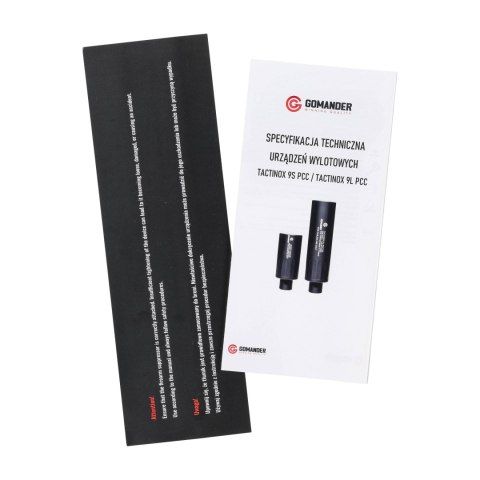 Tłumik Gomander Tactinox DT 9L PCC 1/2-28 UNEF Gomander