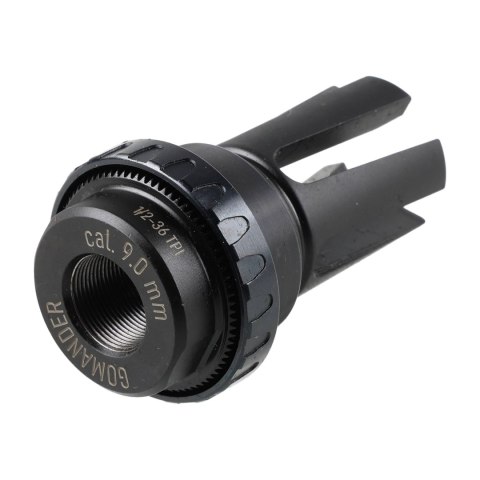 Tłumik płomienia Gomander Quadron S 9 mm 1/2x36 TPI Gomander