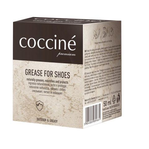 Tłuszcz ochronny do skór Coccine Grese for shoes 50 ml, bezbarwny Coccine