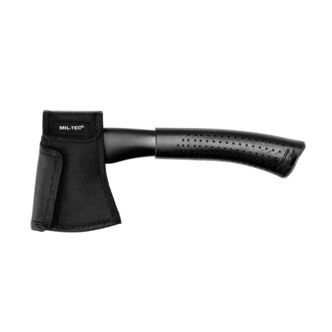 Toporek Mil-Tec czarny z pokrowcem Mil-Tec