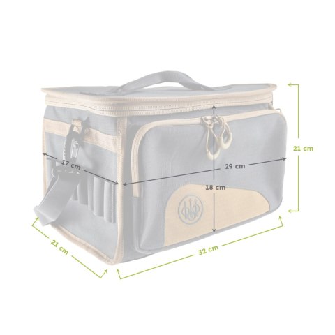 Torba na amunicję 150 szt. Beretta Cardrige Bag GameKeeper, ebony/grafit Beretta