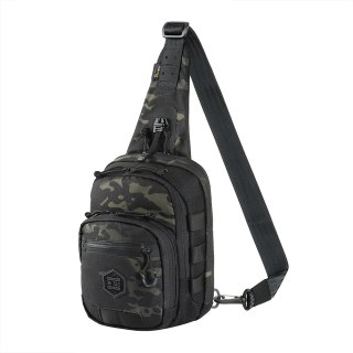 Torebka M-Tac Cross Bag Slim Elite Hex, kamuflaż czarny/czarny M-Tac