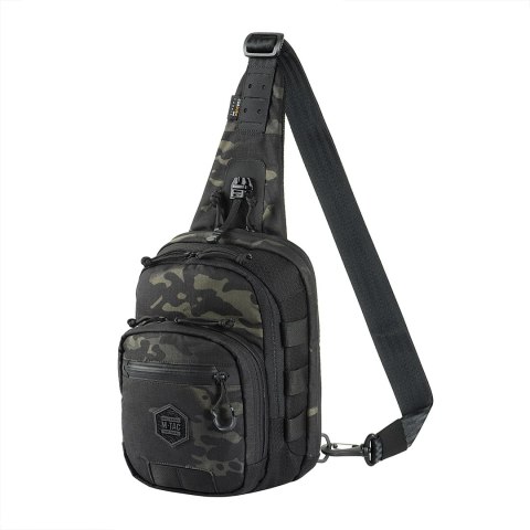 Torebka M-Tac Cross Bag Slim Elite Hex, kamuflaż czarny/czarny M-Tac