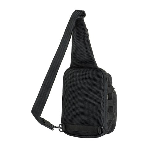 Torebka M-Tac Cross Bag Slim Elite Hex, kamuflaż czarny/czarny M-Tac