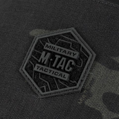 Torebka M-Tac Cross Bag Slim Elite Hex, kamuflaż czarny/czarny M-Tac