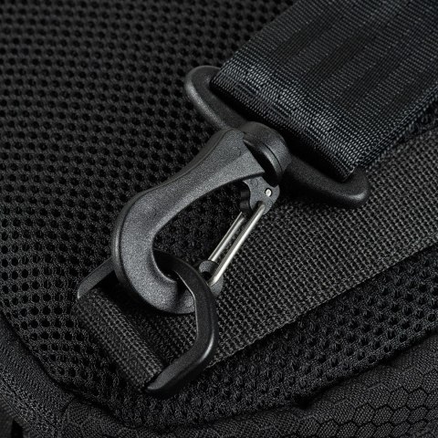 Torebka M-Tac Cross Bag Slim Elite Hex, kamuflaż czarny/czarny M-Tac