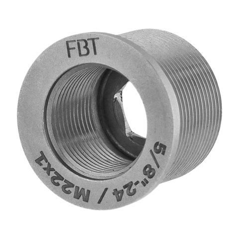 Adapter gwintu lufy FBT M22x1 na 5/8x24 UNEF GA-U24-TI FBT