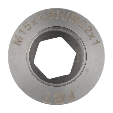 Adapter gwintu lufy FBT M22x1 na M15x1 GA-M15-TI FBT