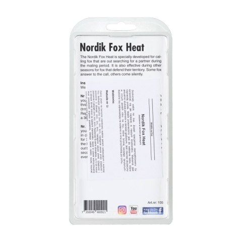 Wabik Nordik Predator Fox Heat na lisy Nordik Predator
