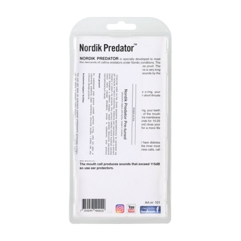 Wabik Nordik Predator Pre-tuned na lisy Nordik Predator