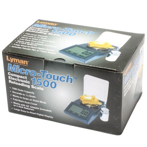 Waga cyfrowa Lyman Pro-Touch 1500 do odmierzania prochu Lyman