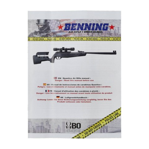 Wiatrówka Black Ops Benning 4,5 mm Black Ops