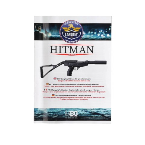 Wiatrówka Black Ops Langley Hitman 4,5 mm Black Ops