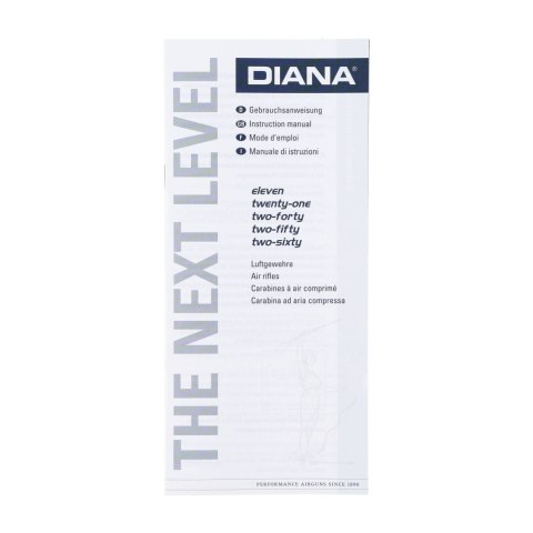 Wiatrówka Diana 21 FBB 4,5 mm z lunetą 4x32 Diana