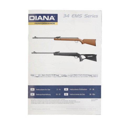 Wiatrówka Diana 34 EMS Classic drewno 5,5 mm Diana