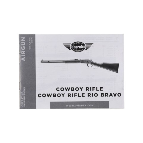 Wiatrówka Legends Cowboy Rifle 4,5 mm złota Legends