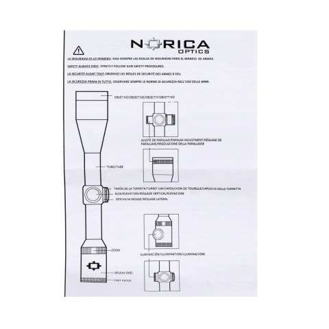 Wiatrówka Norica Dead Eye Max z lunetą 4,5 mm Norica