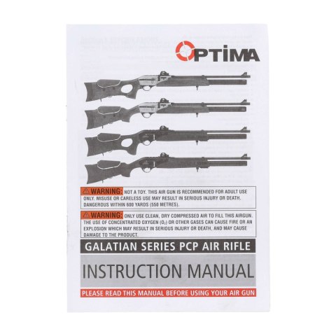 Wiatrówka PCP Optima by Hatsan Galatian IV Carabine QE 4,5 mm Hatsan
