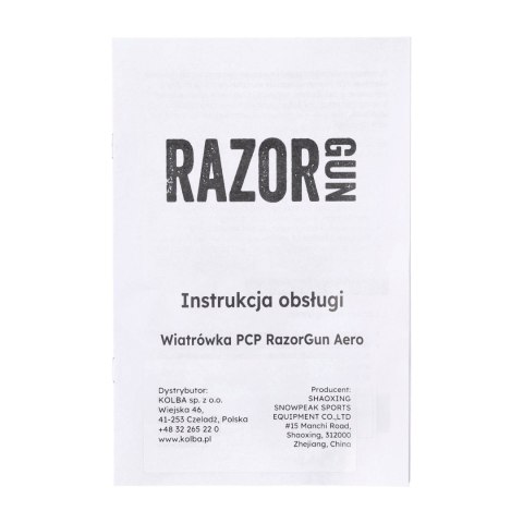 Wiatrówka PCP RGun Aero 4,5 mm RGun