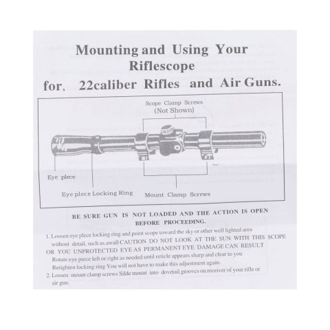Wiatrówka RGun Reaper 4,5 mm z lunetą celowniczą 4x20 RGun