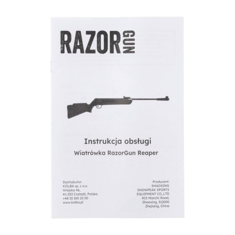 Wiatrówka RGun Reaper 5,5 mm z lunetą celowniczą 4x20 RGun