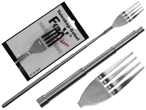Widelec teleskopowy Fox Outdoor ze stali nierdzewnej Fox Outdoor