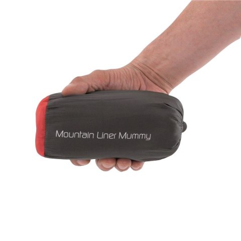 Wkładka do śpiwora Robens Mountain Liner Mummy - black/grey Robens