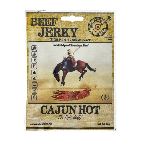 Wołowina Bullseye Meats Cajun Hot 25 g Bullseye Meats