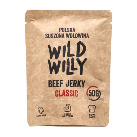Wołowina suszona Wild Willy klasyczna 50 g Wild Willy