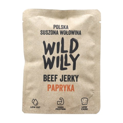 Wołowina suszona Wild Willy papryka 30 g Wild Willy