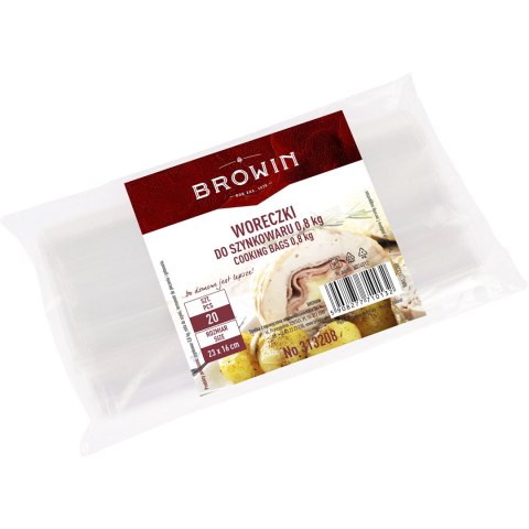Woreczki foliowe do szynkowaru 0,8 kg 20 szt BROWIN Sp. z o.o. Sp. K.