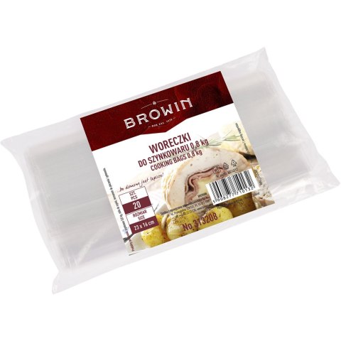 Woreczki foliowe do szynkowaru 3 kg 20 szt BROWIN Sp. z o.o. Sp. K.