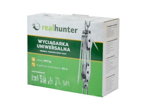 Wyciągarka do 450 kg RealHunter RealHunter