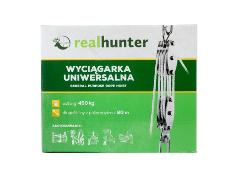 Wyciągarka do 450 kg RealHunter RealHunter