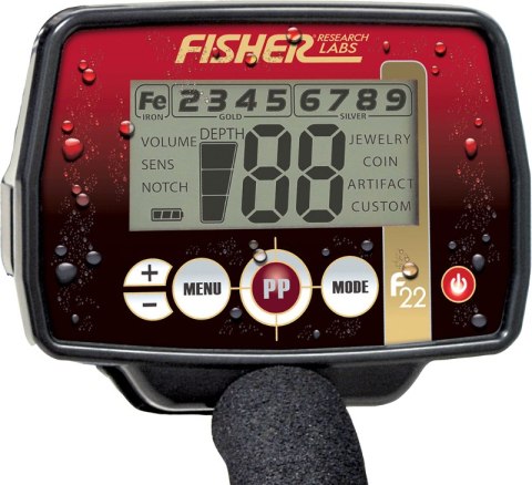 Wykrywacz metali Fisher F22 9'' Fisher