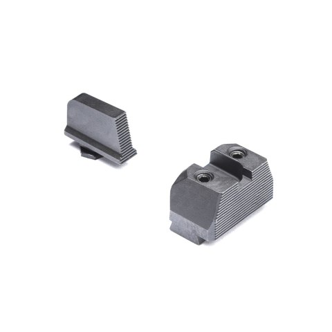 Wysokie przyrządy celownicze DTF Analog Sights High do Glock Gen 5 MOS - Black On Black DTF Solutions