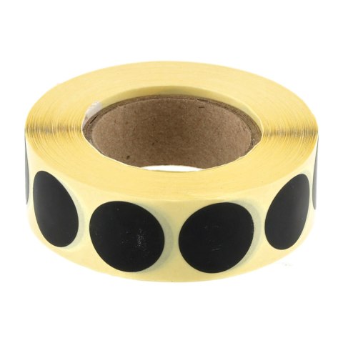 Zaklejki do tarcz Range Solutions czarne 20mm, 1000szt. Range Solutions