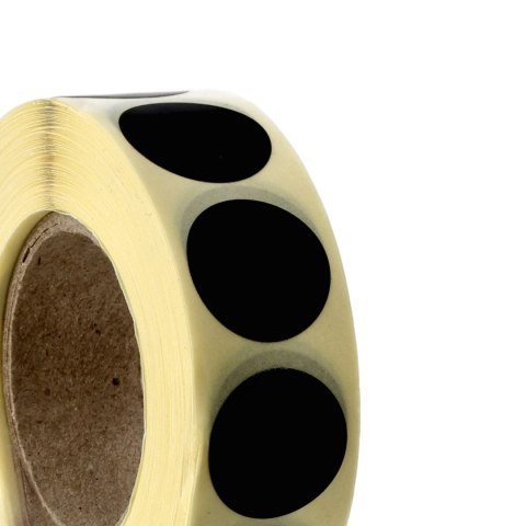 Zaklejki do tarcz Range Solutions czarne 20mm, 1000szt. Range Solutions