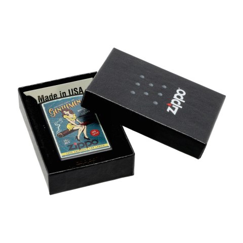 Zapalniczka Zippo Cygaro i Dziewczyna Zippo