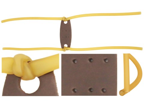 Zapas guma do procy podwójny do Megaline Alpha 2 Megaline