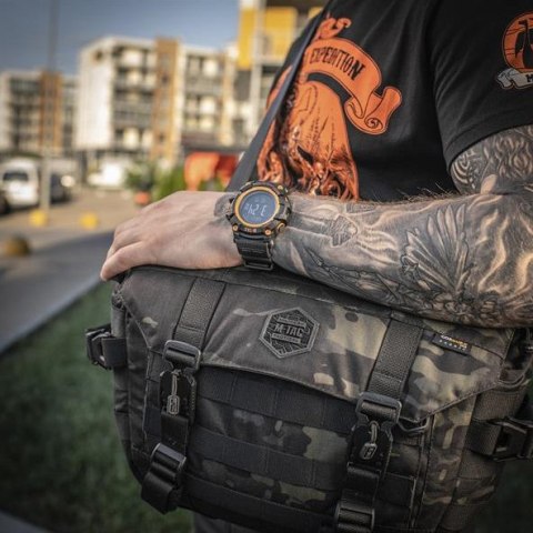 Zegarek M-Tac taktyczny Adventure czarno-pomarańczowy M-Tac