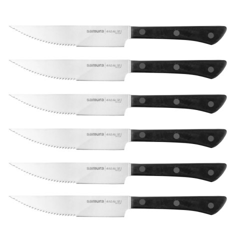 Zestaw 6 noży do steków Samura Harakiri Samura