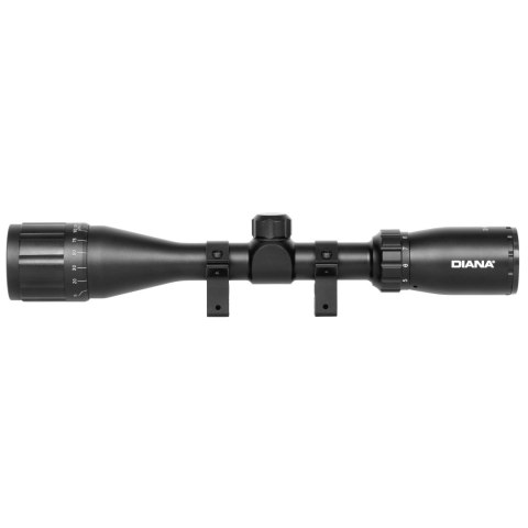 Zestaw Diana Wiatrówka PCP Stormrider 4,5 mm Ek < 17J drewno + luneta celownicza Diana 3-9x40 1" AO Duplex z/m 11 mm Diana