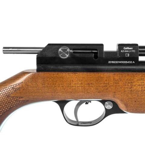 Zestaw Diana Wiatrówka PCP Stormrider 4,5 mm Ek < 17J drewno + luneta celownicza Diana 3-9x40 1" AO Duplex z/m 11 mm Diana