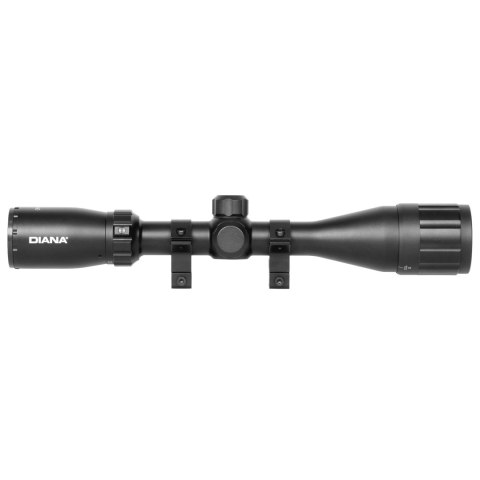 Zestaw Diana Wiatrówka PCP Stormrider 4,5 mm Ek < 17J drewno + luneta celownicza Diana 3-9x40 1" AO Duplex z/m 11 mm Diana