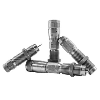 Zestaw czterech matryc Lyman Pro z śrubami mikrometrycznymi do kalibru 9 mm Lyman
